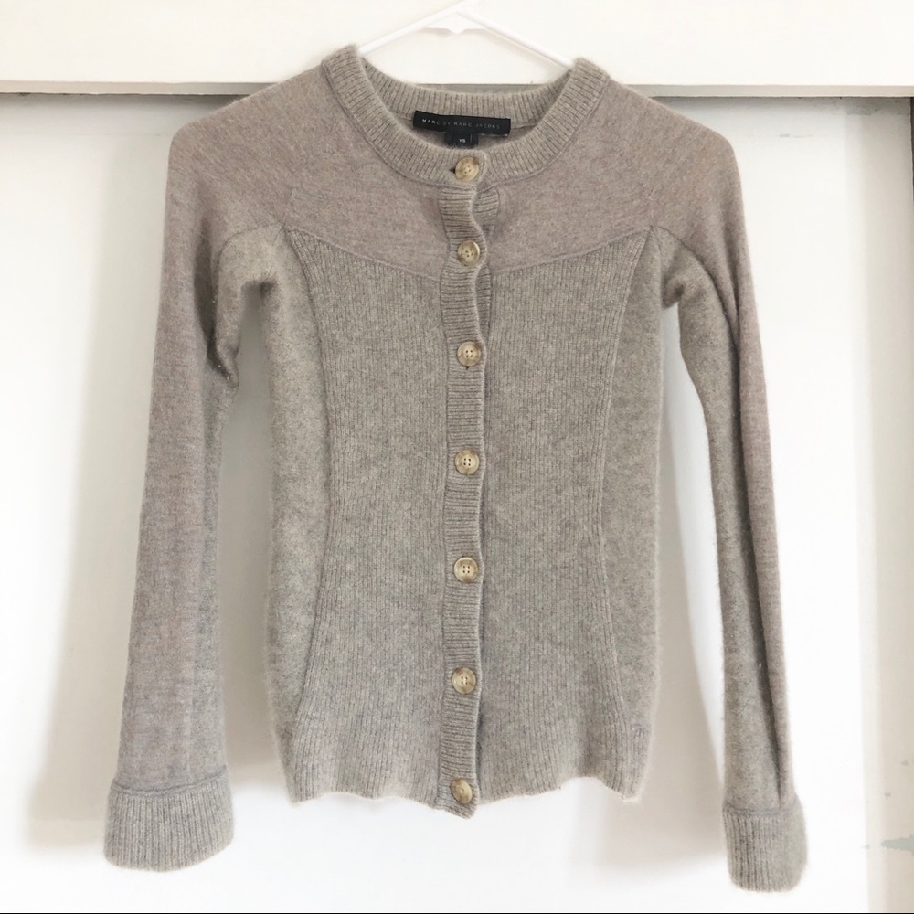 Marc by Marc Jacobs cashmere cardigan sweater xs